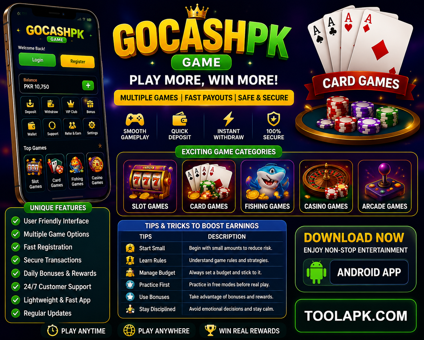 GOCASHPK Game APK