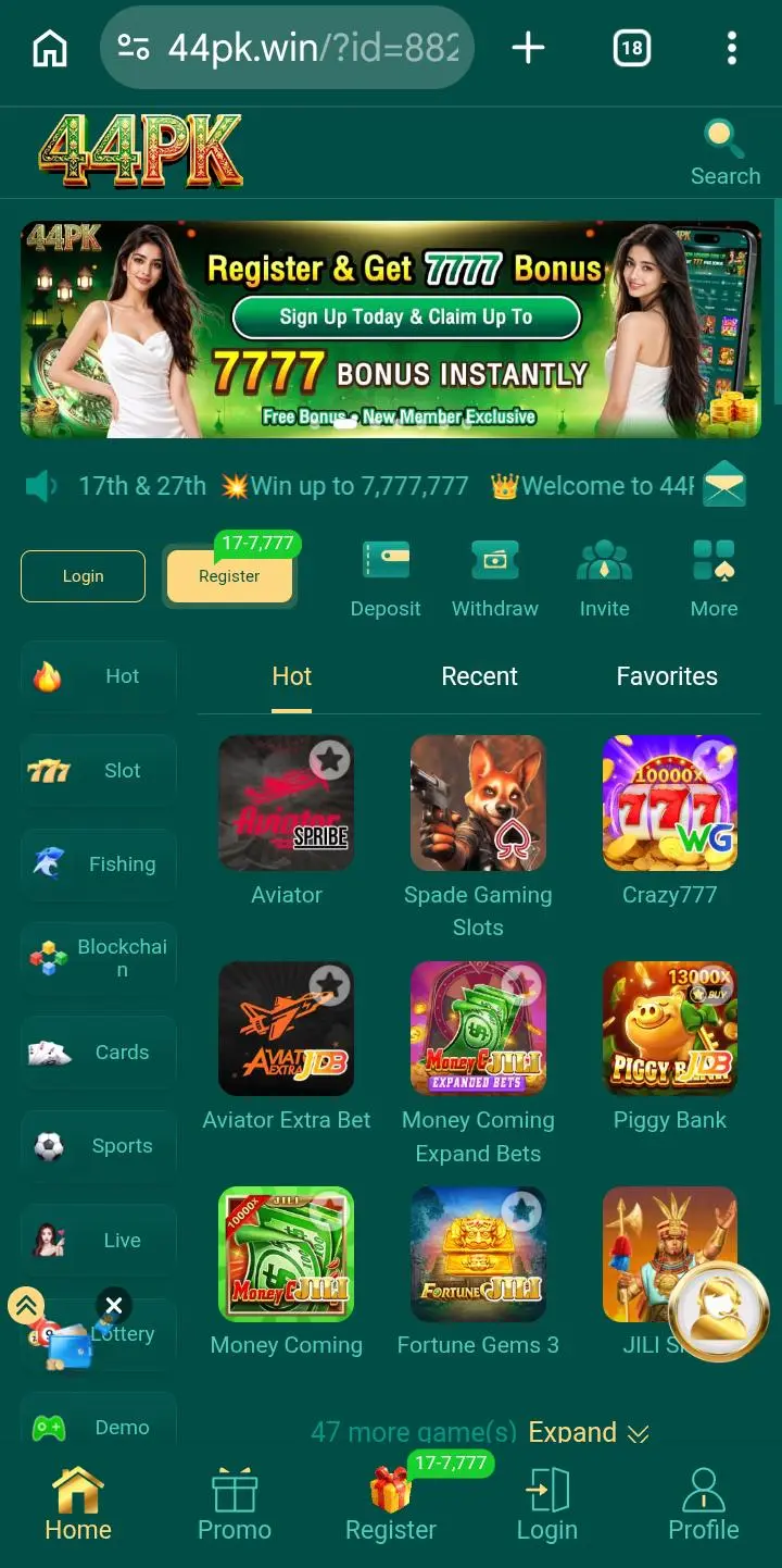 44PK Game APK
