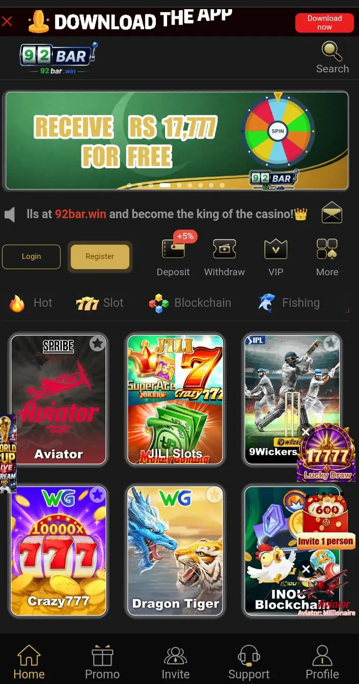 92BAR Game APK