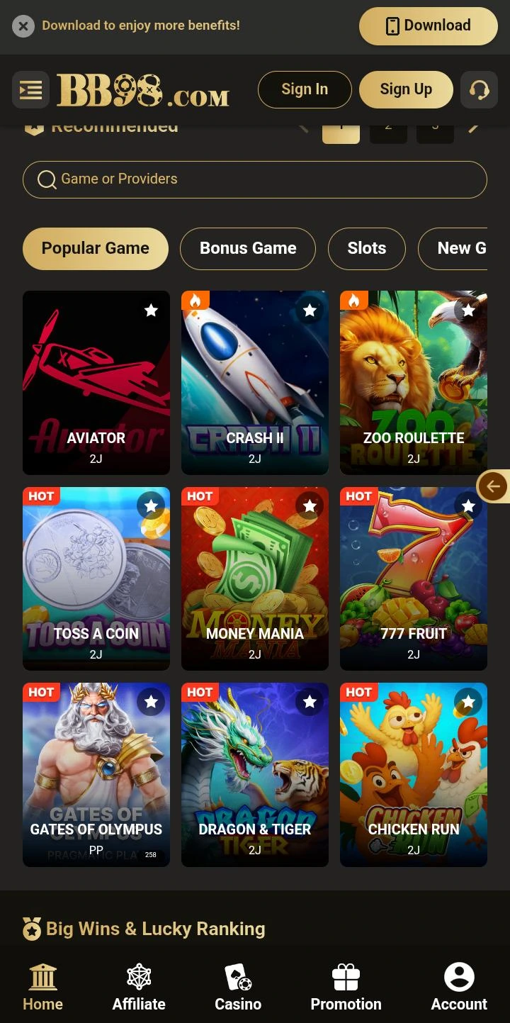 BB98 Game APK